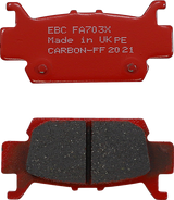 EBC FA Series Organic Base Rear Left Brake Pads - FA703X (Honda Pioneer 1000 / Talon 1000R / Pioneer 1000 4x4 2016–2023)