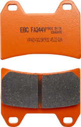 EBC FA-V Series Semi-sintered Front Brake Pads - FA244V (Ducati / Moto Guzzi / Benelli / KTM / BMW / Victory 1989–2024)