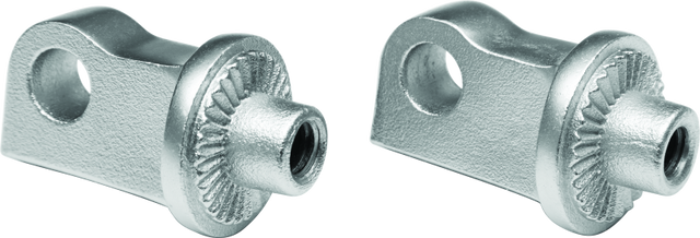 Kuryakyn Splined Peg Adapter XL Silver - Cycle City Outdoors