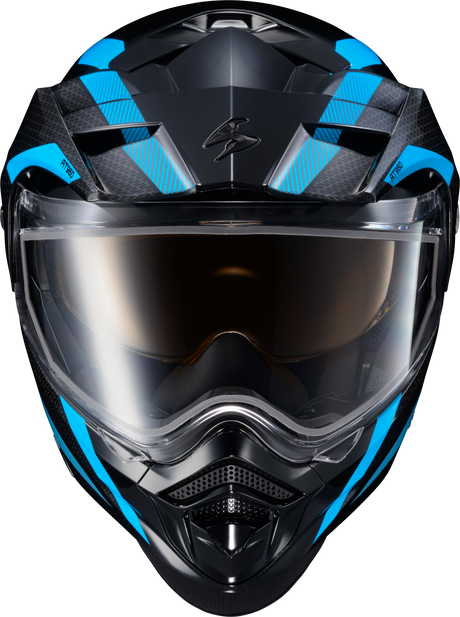 Exo At960 Cold Weather Helmet Hicks Light Blue Lg (Electric)