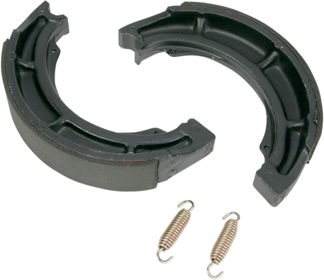 SBS Smooth Organic Base Rear Brake Shoes - 2052 (Suzuki C50T Boulevard / LT-F4WDX King Quad 300 / M50 Boulevard 1985–2016)