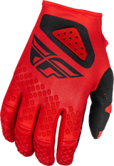 Youth Kinetic Center Gloves Red/Black Ym - Cycle City Outdoors