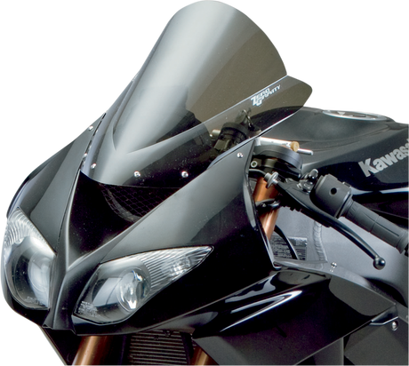 Zero Gravity 16-262-02 Double Bubble Windscreen - Light Smoke - ZX-10R | Street