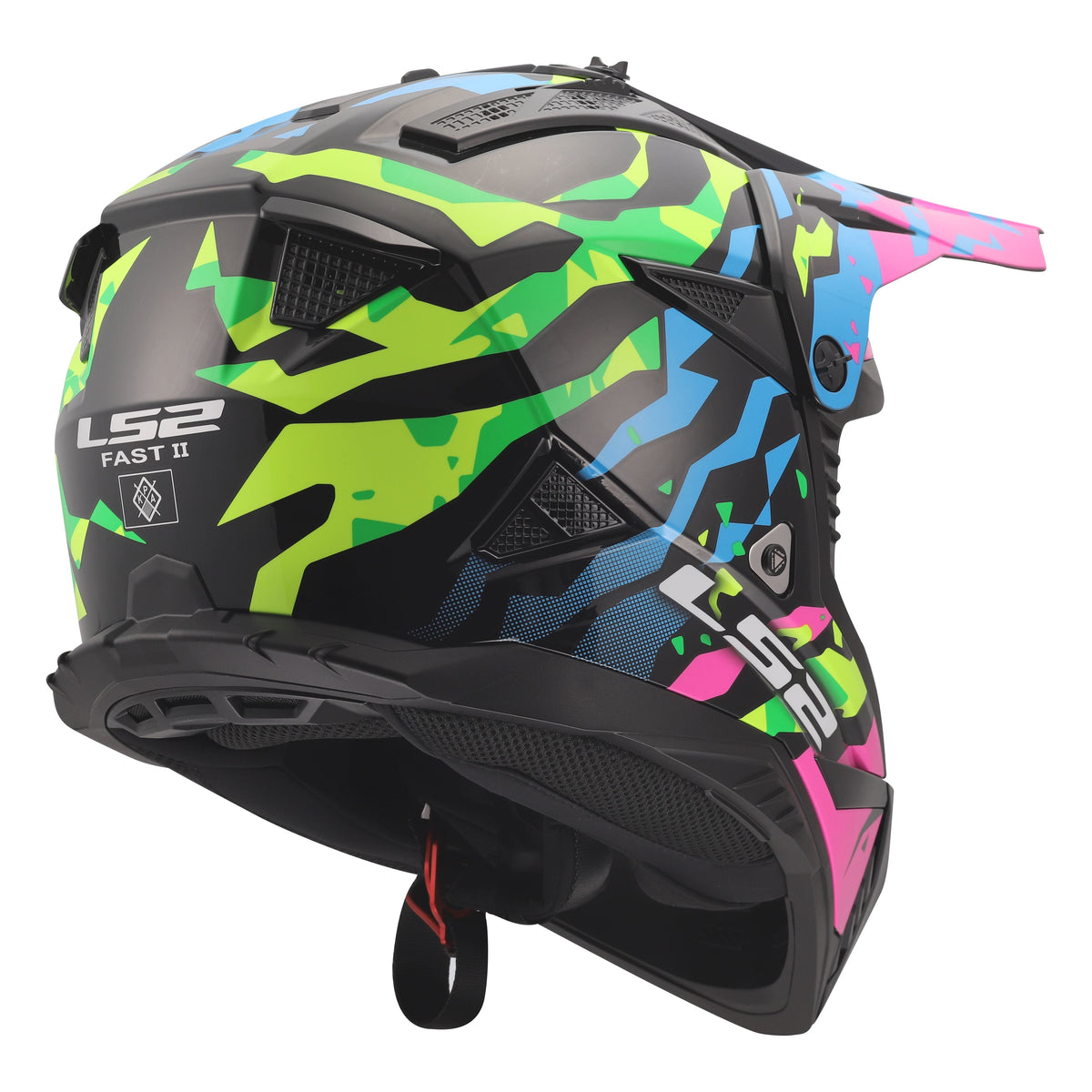 LS2 Gate II Electra Motocross Helmet | Multi-Color | XS–3XL | 708-1211