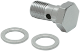 DRAG SPECIALTIES Banjo Bolt - 3/8"-24 x 3/4" Minus Head 107