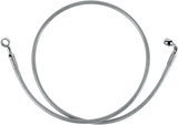 DRAG SPECIALTIES Brake Line - Front - Stainless Steel 640113
