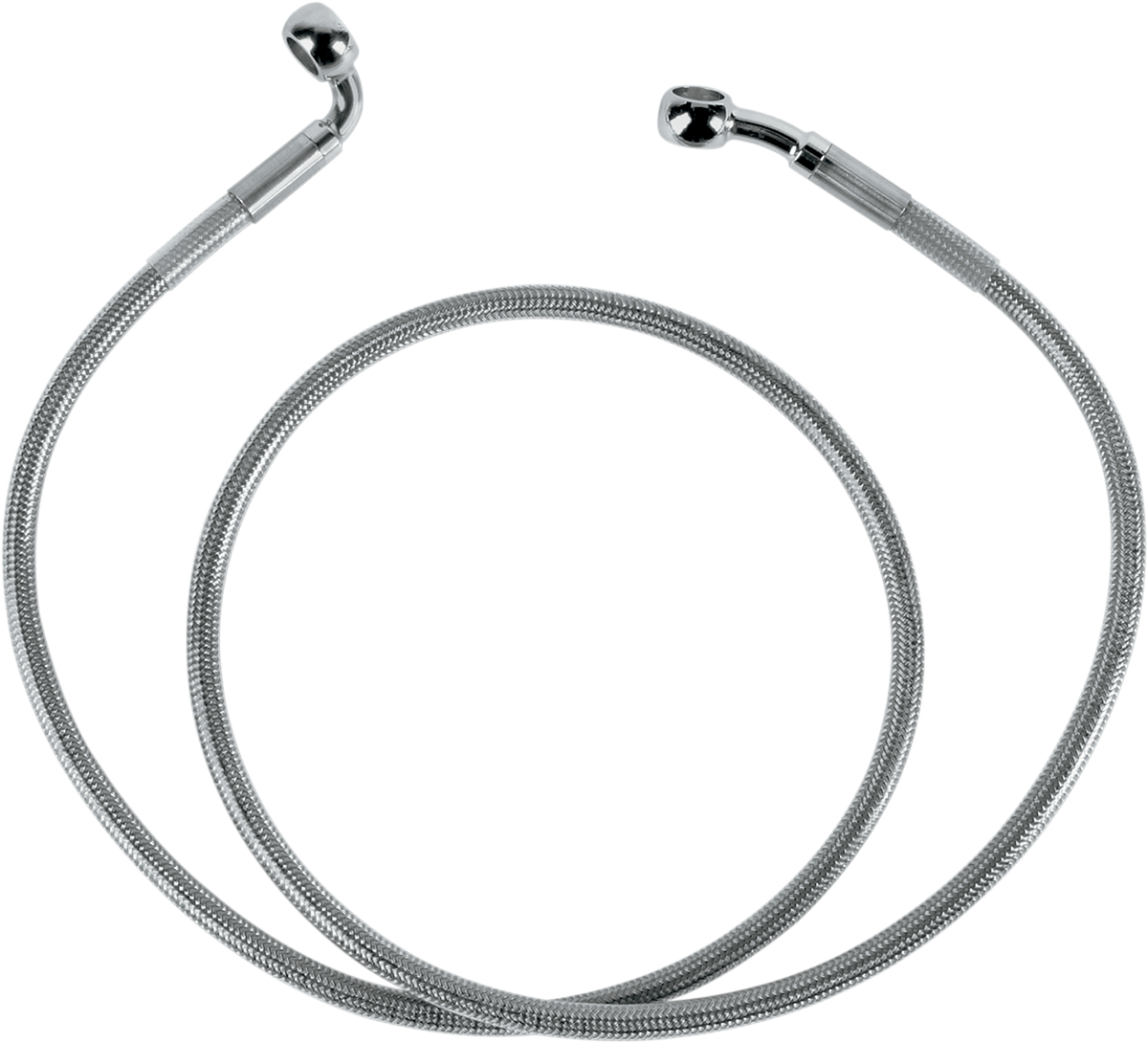 DRAG SPECIALTIES Brake Line - Front - Stainless Steel 640214