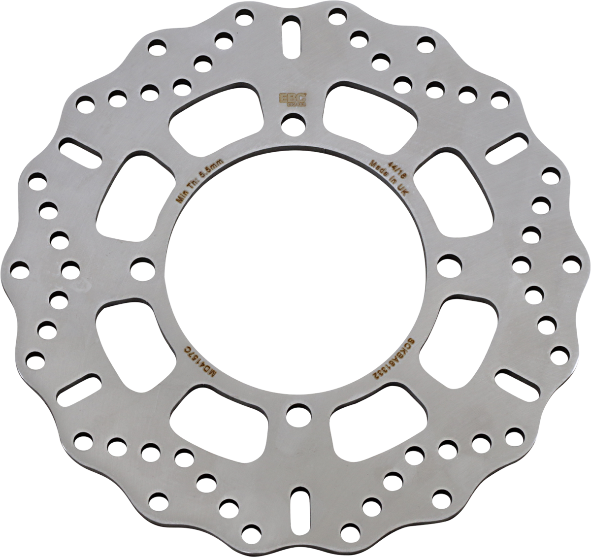 EBC MD Series Pro-Lite Contour Brake Rotor, Rear - MD4157C (Kawasaki Ninja ZX-14R / ZX-14 ZZR 1400 / Z1000 2006–2024)