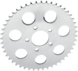 DRAG SPECIALTIES Rear Sprocket - Dished - Chrome - 51 Tooth - Big Twin 16426P