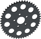 DRAG SPECIALTIES Rear Sprocket - Black - Flat - 51 Tooth 71891DE
