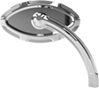 ARLEN NESS Mirror - Beveled - Side View - Short - Cat Eye - Chrome - Left 13-131
