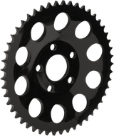 DRAG SPECIALTIES Rear Sprocket - Black - Dished - 49 Tooth 19432EB