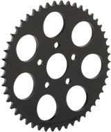 DRAG SPECIALTIES Rear Sprocket - Black - Dished - 49 Tooth 17512EB