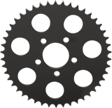 DRAG SPECIALTIES Rear Sprocket - Flat - Gloss Black - 46 Tooth - Big Twin 16429EB
