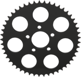 DRAG SPECIALTIES Rear Sprocket - Flat - Gloss Black - 49 Tooth - Big Twin 16422EB