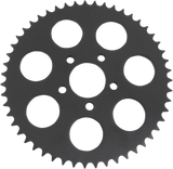 DRAG SPECIALTIES Rear Sprocket - Flat - Gloss Black - 51 Tooth - Big Twin 16423EB