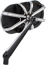 ARLEN NESS Mirror - Side View - Caged Series/10 Gauge - Black - Left 13-160