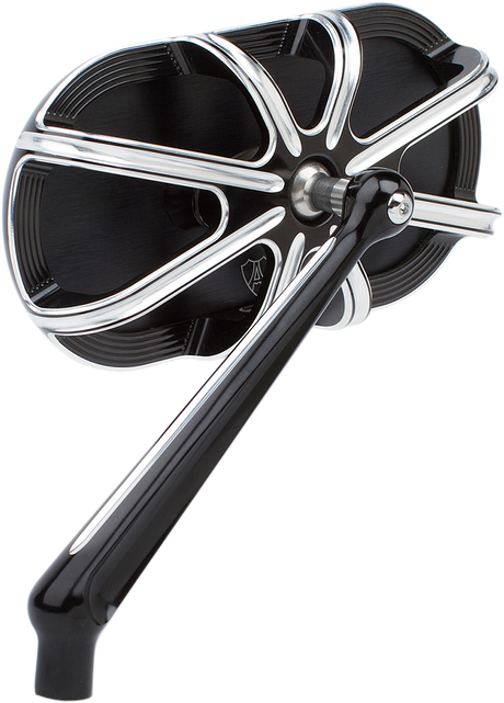 ARLEN NESS Mirror - Side View - Caged Series/10 Gauge - Black - Left 13-160