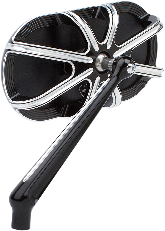 ARLEN NESS Mirror - Side View - Caged Series/10 Gauge - Black - Left 13-160