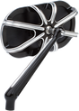 ARLEN NESS Mirror - Side View - Caged Series/10 Gauge - Black - Left 13-160