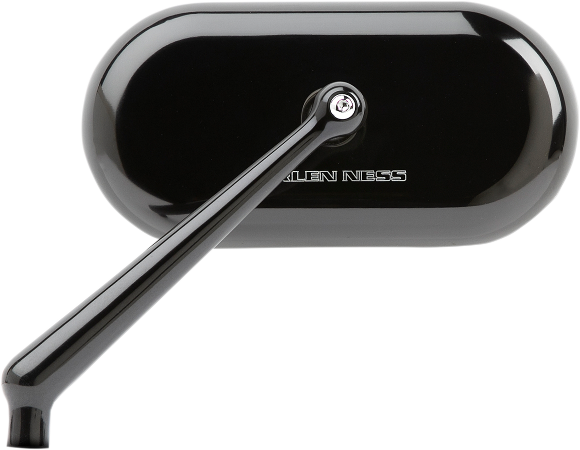 ARLEN NESS Mirror - Side View - Oval - Black - Left 13-170