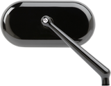 ARLEN NESS Mirror - Side View - Oval - Black - Right 13-172