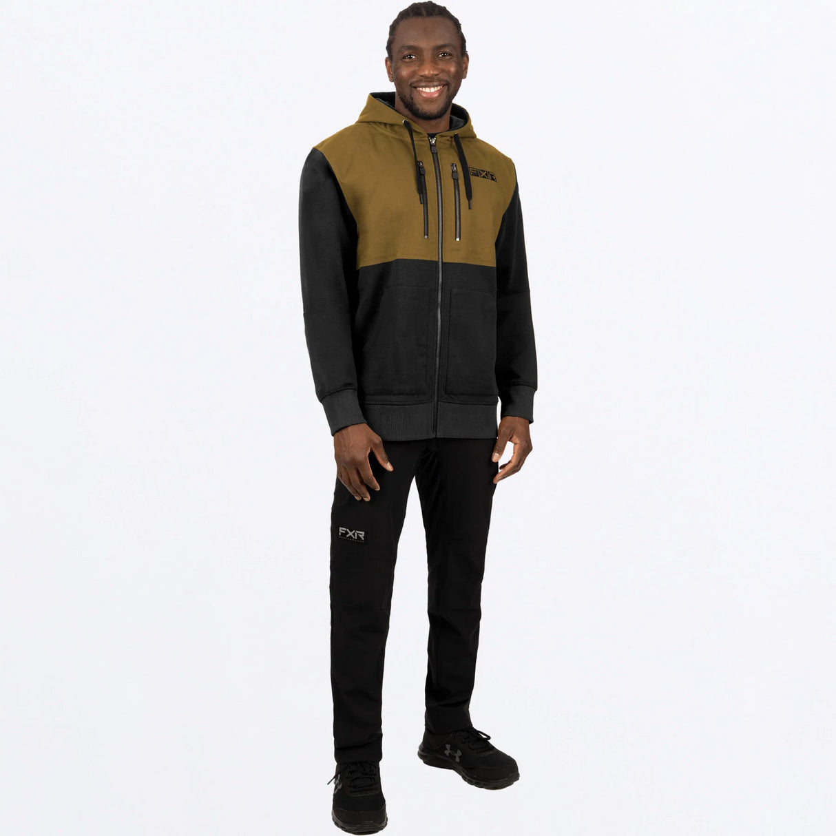 FXR M Task Hoodie Canvas / Black