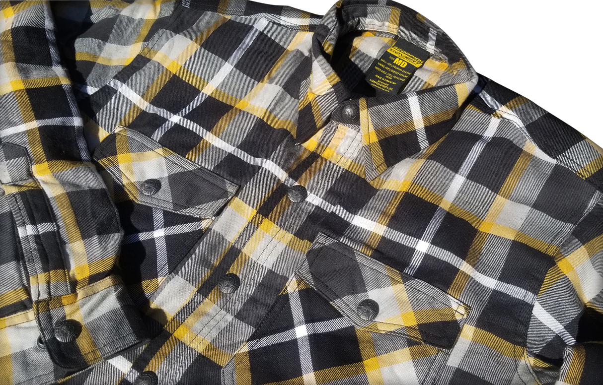 Scorpion - Covert Flannel White/Yellow Md