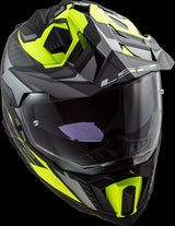 LS2 - Explorer C Focus Adventure Motorcycle Helmet W/ SunShield