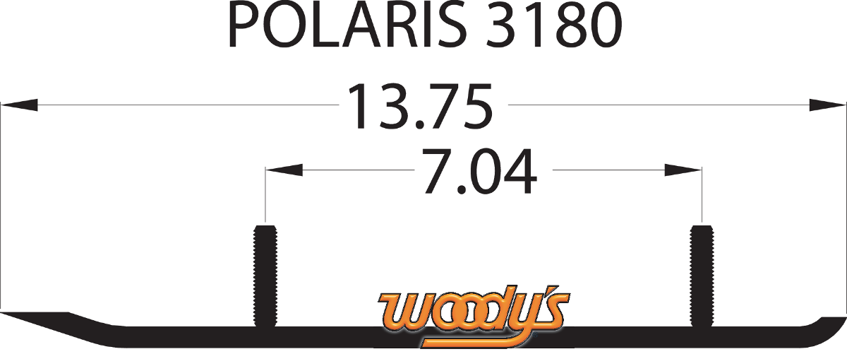 WOODY'S Executive Series* Flat-Top? Runner TPI-3180