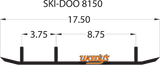WOODY'S Wear Bar - Trail Blazer IV* Flat-Top? - 6" - 60? TSD4-8150