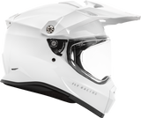 Trekker Solid Helmet White Sm - Cycle City Outdoors