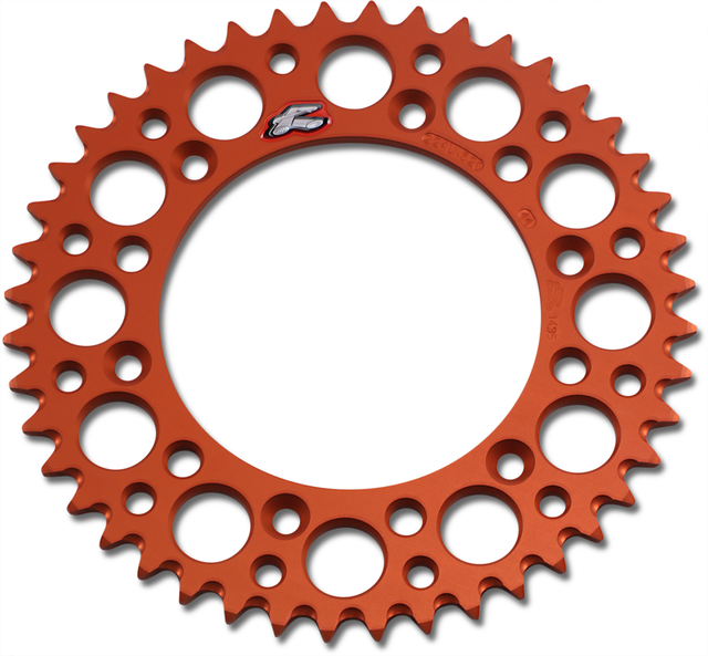 RENTHAL Sprocket - Orange - 44 Tooth 224U-520-44GPOR - Cycle City Outdoors