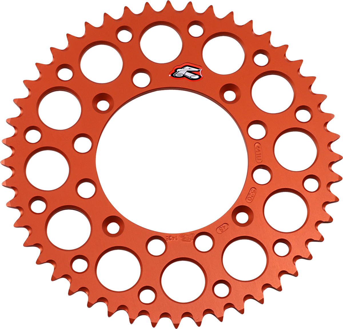 RENTHAL Sprocket - Orange - 48 Tooth 441U-520-48GPOR - Cycle City Outdoors