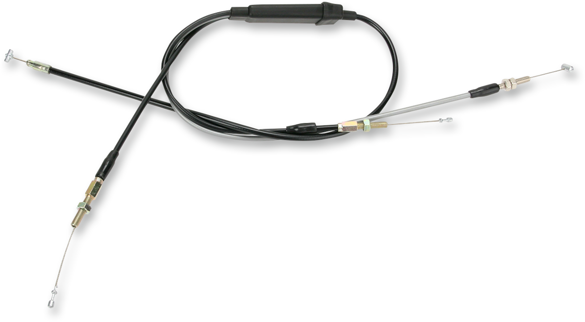 PARTS UNLIMITED Black Vinyl Throttle Cable - Polaris 7080520