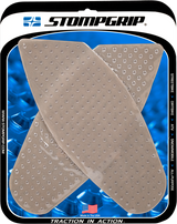STOMPGRIP 55-10-0054C Tank Grips - Volcano - Clear - Suzuki -GS '08-'09 | Street