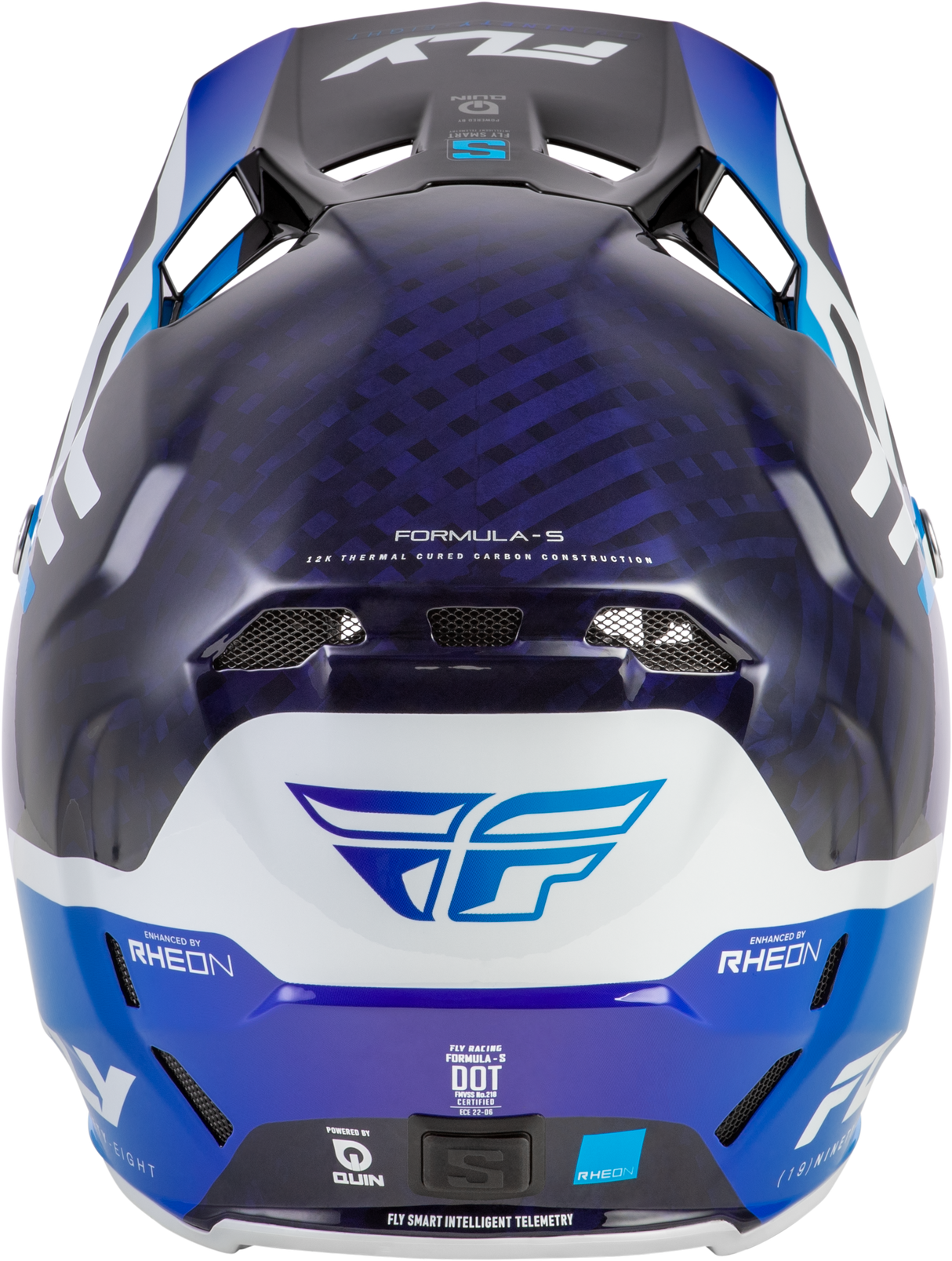 Yth Formula S Carbon Byte Hlmt Blue Carbon/Blue/White Yl