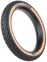 45NRTH Dillinger 5 Studded Fat Bike Tire - 26x4.6 Tan | 258 Concave Carbide Aluminum Studs | 60 TPI Tubeless