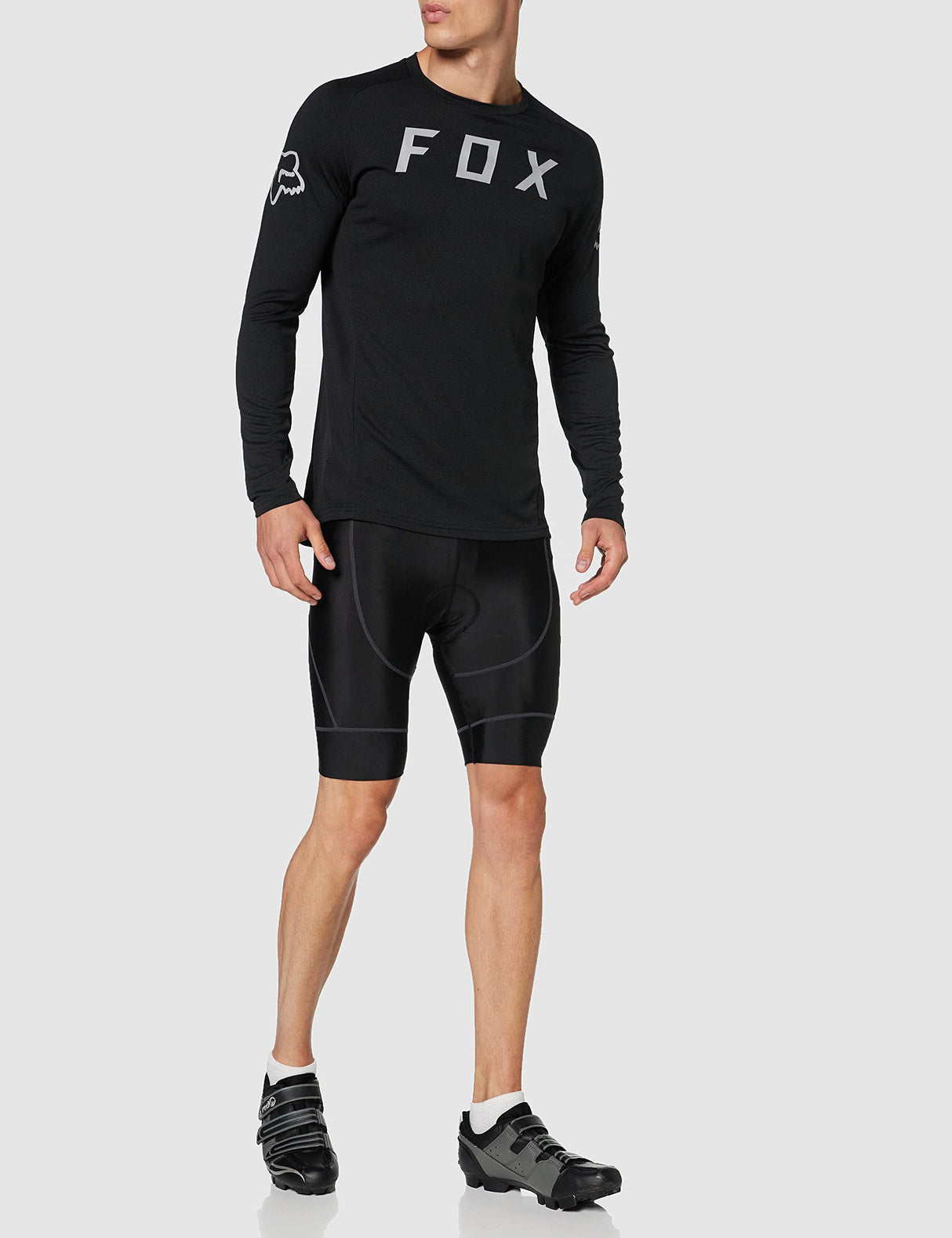Fox Racing - Defend Long Sleeve Jersey - Black - L