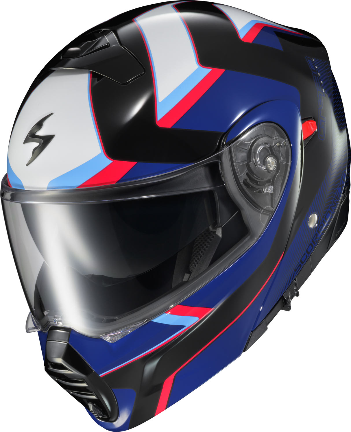 Scorpion - Exo Gt930 Transformer Helmet Morph Blue/Red Sm