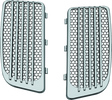 Kuryakyn Radiator Grills For Twin Cooled Models Chrome & Black (Pair) - Cycle City Outdoors