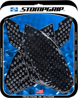 STOMPGRIP 55-10-0082B Tank Grips - Volcano - Black - BMW - S '09-'14 | Street