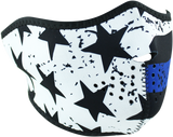 ZAN HEADGEAR Half Mask - Thin Blue Line WNFM171H