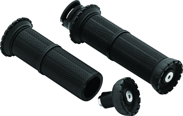 Kuryakyn Riot Grips Scout Satin Black - Cycle City Outdoors