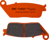 EBC Street Semi-sintered Front Brake Pads - FA142V (Honda / Triumph / Suzuki / Kawasaki / BMW / Cagiva 1988–2024)
