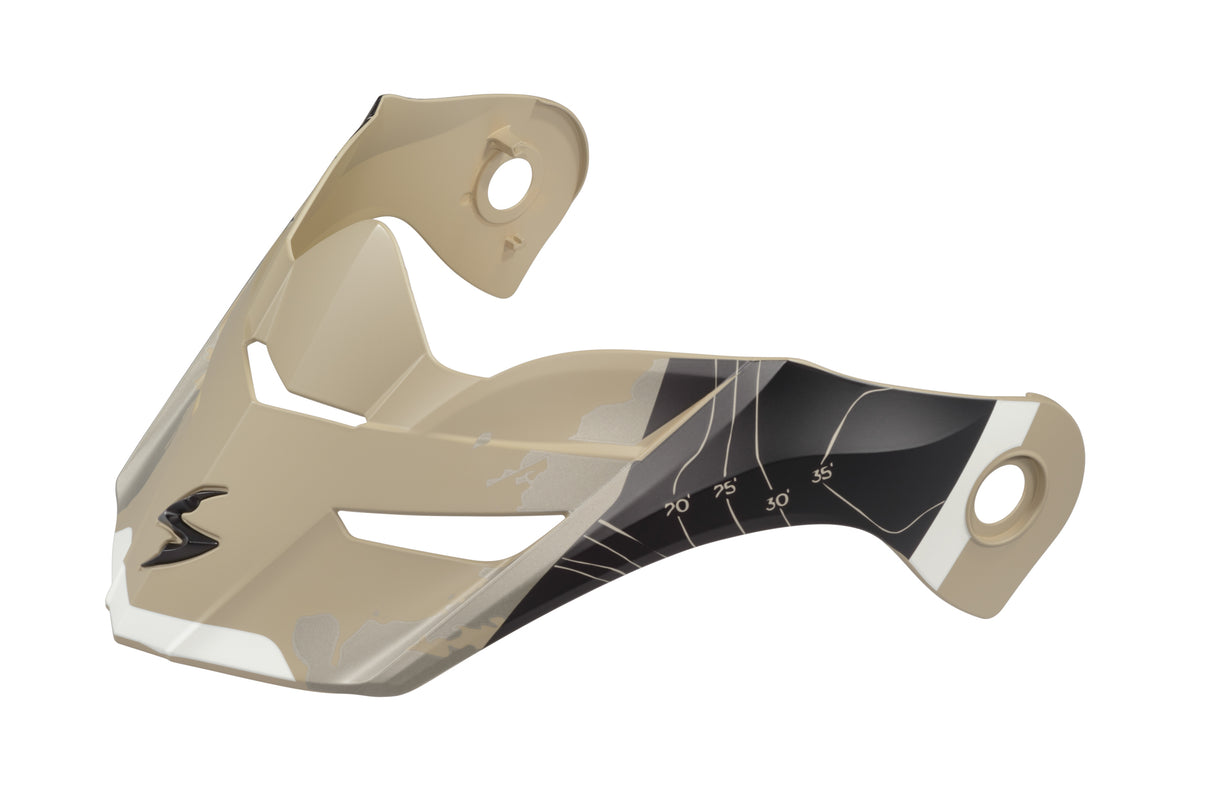 Scorpion - Exo At960 Peak Visor Topographic Sand/Black