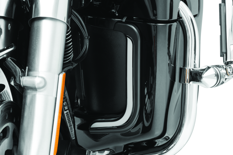 Kuryakyn Tracer LED Fairing Lower Accents Black - Cycle City Outdoors
