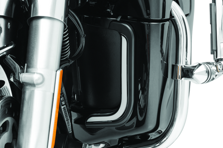 Kuryakyn Tracer LED Fairing Lower Accents Black - Cycle City Outdoors