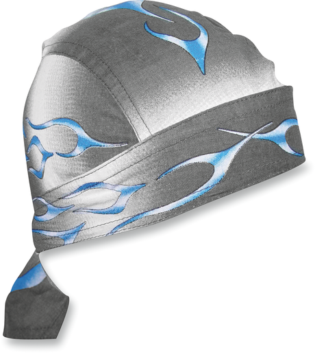 ZAN HEADGEAR Flydanna? Head Wrap - Blue Tank Flame Z354