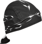 ZAN HEADGEAR Flydanna? Head Wrap - Black Tank Flame Z353